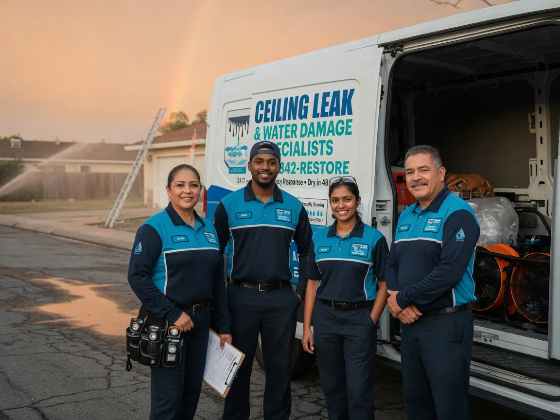 Ceiling Leak Cleanup company in Naval Air Station Jrb, TX